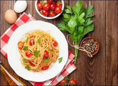 Si tu devais choisir ta nourriture, tu prendrais...