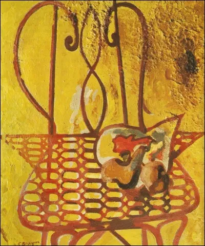 En quelle année a été peinte "la Chaise" de Georges Braque ?