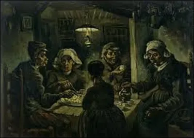 De ces trois peintres postimpressionnistes lequel a réalisé en avril 1885, cette huile sur toile intitulée ''Les Mangeurs de pommes de terre'' ?