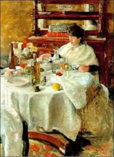 Quel est le nom de ce peintre expressionniste, symboliste et orientaliste qui a peint en 1882, ce tableau intitulé ''La mangeuse d'huîtres'' conservé aujourd'hui au musée royal des beaux-arts, à Anvers ?