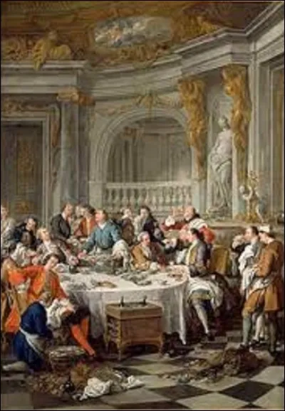 Quel est le nom de ce peintre de l'histoire de France, également connu pour ses peintures décoratives, ses portraits et peintures de genre, qui réalisa ce tableau intitulé ''Le Déjeuner d'huîtres'' en 1735 ?