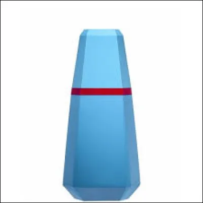 Et la petite bouteille bleue, quel nom porte-t-elle ?