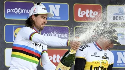 Qui a été champion du monde sur route en 2017 ?