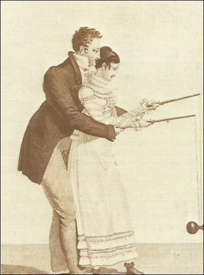 Cette jeune femme apprend à jouer au...