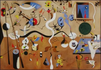 A quel peintre doit-on cette toile intitulée "Le Carnaval d'Arlequin" ?