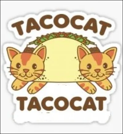 Un mot qui se lit dans les 2 sens, formant le même mot de gauche à droite et de droite à gauche, est...