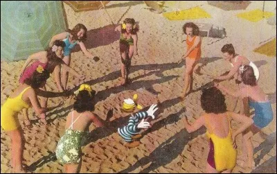 Dans quel film voit-on Donald Duck faire le zouave sur une plage ?