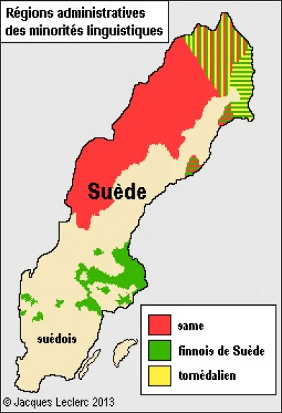 Quelles sont les langues parlées en Suède ? *