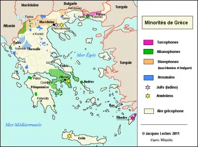 Les langues de Grèce sont... ***