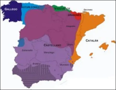 Quels sont les dialectes de la langue espagnole (donc hors galego, basque, catalan, aranais) ? **