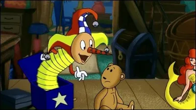 Ce pauvre petit ours n'a pas eu de chance ! Son sourire a été cousu à l'envers ! Comment se nomme ce dessin animé ?