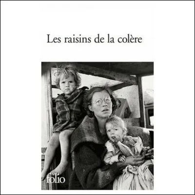 Qui est l'auteur du roman 'Les Raisins de la colère' ?