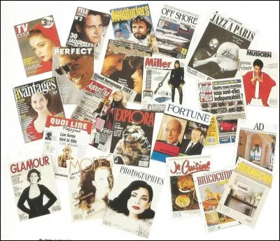 En quelle année sont apparues toutes ces publications ?