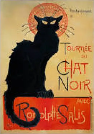 En quel mois, le cabaret 'Le Chat noir' a-t-il été fondé ?