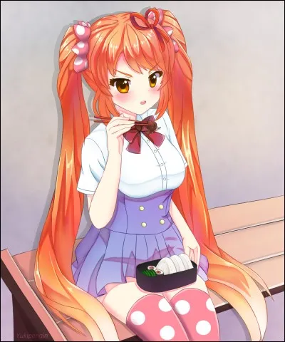 Quel personnage crie-t-il tout le temps sur Senpai ?