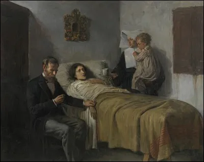 Qui a peint "Science et charité" en 1897
" ?