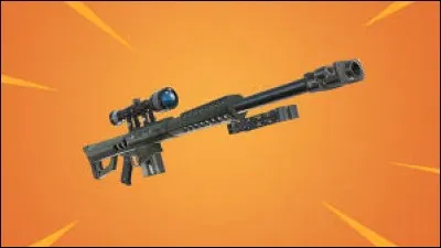 Un fusil de sniper se recharge avec :