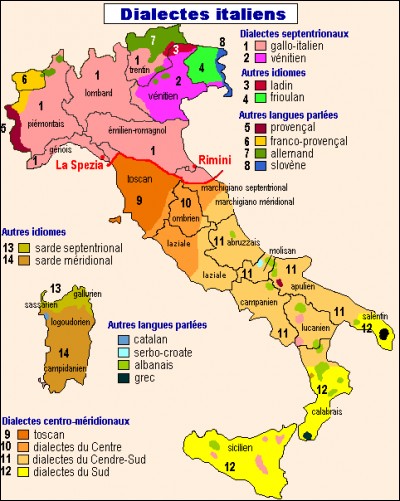 Quelles sont les langues parlées en Italie ?
