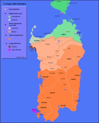 Quelles sont les langues et dialectes utilisés en Sardaigne ?