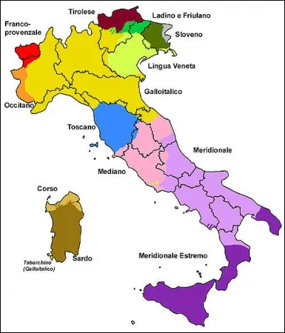 [Question très difficile, bien lire]

Quels sont les dialectes italiens (et non haut-italiens) ?