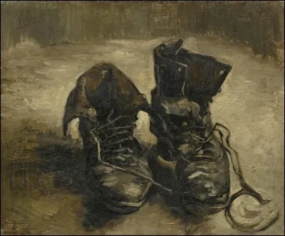 Qui a peint "Les souliers" ?