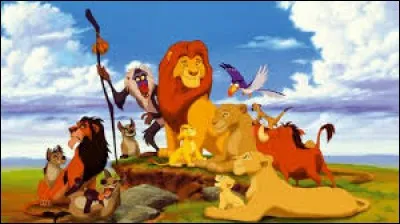 En quelle année est sortie l'animation "Le Roi Lion" ?
