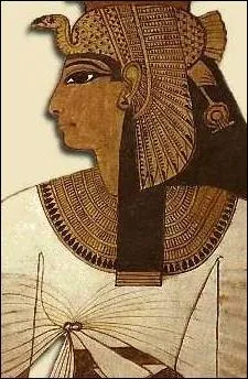 Le visage des personnages est toujours de profil.