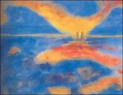 Comment s'appelle l'artiste ayant peint "Lever de soleil à la mer" ?