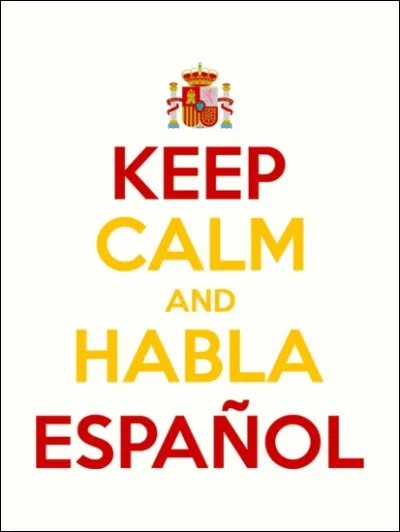 Quelle expression n'est pas en espagnol ?