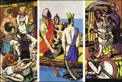 Cette toile est un triptyque.