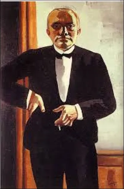 A-t-il peint "Autoportrait en smoking" ?