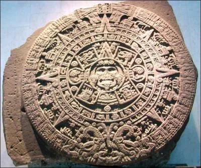 Cet ornement inca, appel 'Piedra del Sol', est un calendrier.