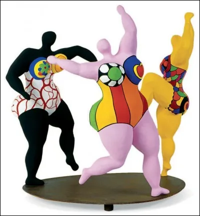 "Les Nanas" sont des sculptures de l'artiste plasticienne Niki de Saint Phalle.
