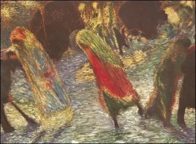 Qui est ce peintre italien qui travailla, en 1900, à l'Exposition internationale de Paris, auteur de cette toile ?