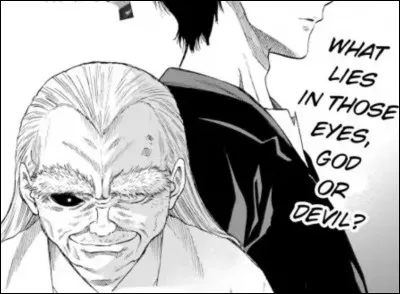 Tomodachi Game ~ Il possède aussi un globe oculaire qu'il prétend voyant, comment ce personnage qu'est Kamishiro Saika le nomme-t-il ?