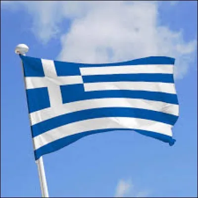Le drapeau de la Grèce remonte à plus de 1000 ans avant Jésus-Christ.