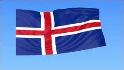 Sur le drapeau de l'Islande, le rouge représente le sang versé pour l'indépendance.
