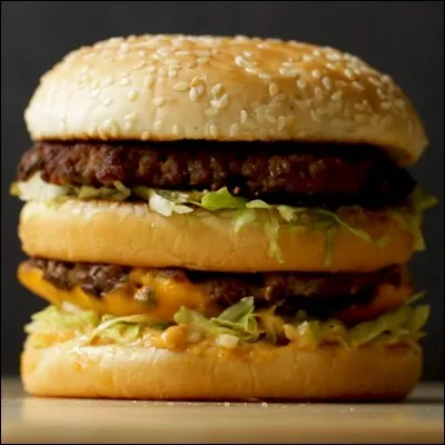 Parmi ces 3 types d'aliments, lequel ne faut-il pas mettre dans la recette du burger ?