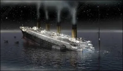 Il n'y a eu que 3 survivants au naufrage du Titanic.