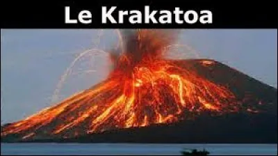 En 1883, l'éruption du volcan Krakatoa, en Indonésie, était visible jusqu'en Europe.