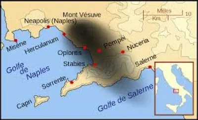 L'éruption du Vésuve est celle qui a fait le plus de victimes.