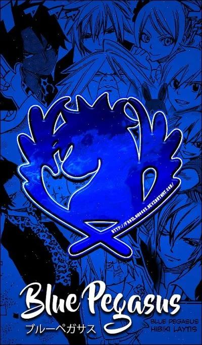 Dans quelle saison apparaît la guilde Blue Pegasus ?