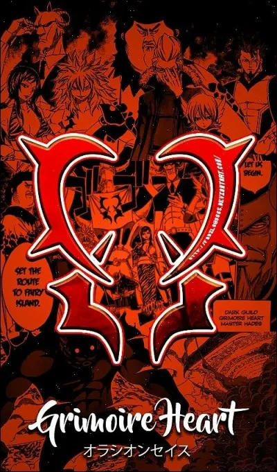 Dans quelle saison apparaît la guilde Grimoire Heart ?