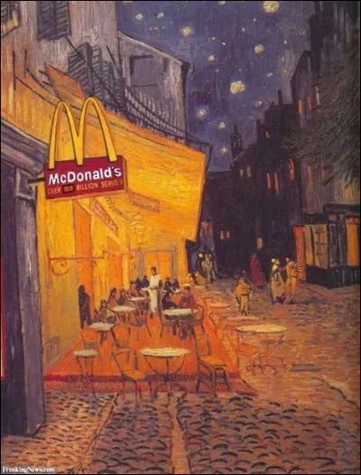 On dit que le temps passe. Ce qui est certain : les choses changent ! 
Où la chaîne de restauration rapide, McDonald's, a-t-elle suspendu son enseigne ?