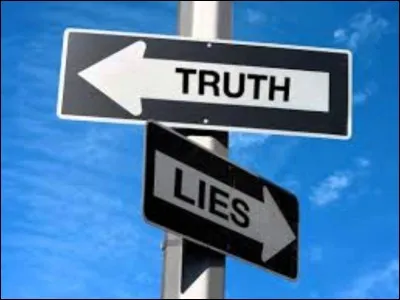 Il a écrit "Arrête avec tes mensonges". Qui est-ce ?