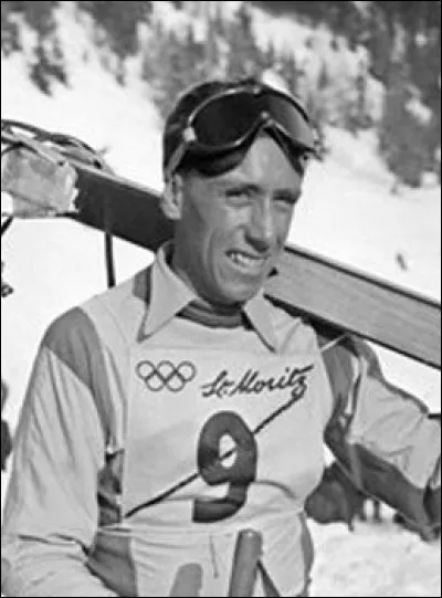 Skieur puis pilote automobile après son retrait des pistes, il a été, en 1948 à Saint-Moritz, le premier champion olympique de ski français.