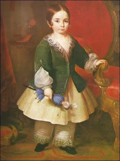 Ce "Portrait' d'enfant" est du au peintre espagnol...