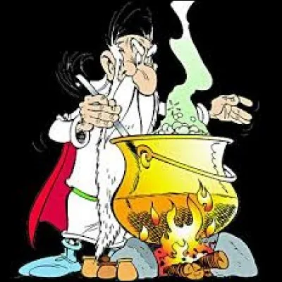 Quel ingrédient important marque-t-il dans la potion que prépare Panoramix ?