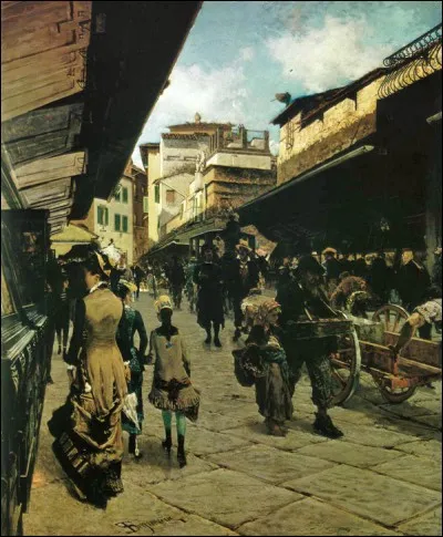 Le corridor de Vasari surplombe une des deux rangées de boutiques du Ponte Vecchio et permettait aux Médicis de rejoindre le Palazzo Vecchio et les Offices depuis...