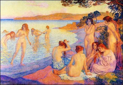 Qui a peint "Le temps de combustion" ?